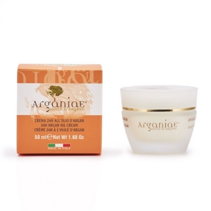 Crema 24h all'olio di argan ideale per il cambio stagione autunnale - Arganiae
